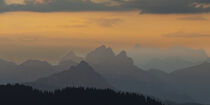 Sonnenaufgang, Tannheimer Berge von Walter G. Allgöwer