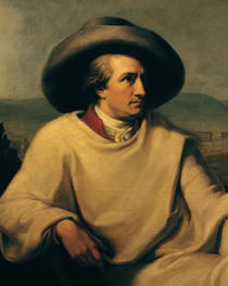 Johann Wolfgang von Goethe  von Johann Heinrich Wilhelm Tischbein