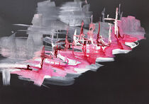 Boote abstrakt von Sonja Jannichsen