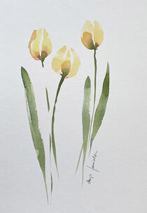 gelbe Tulpen by Sonja Jannichsen