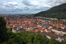 Heidelberg vom Schloss aus von Gerhard Köhler