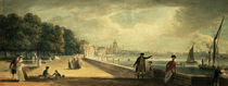 View of the City from the Terrace of Somerset House  by Paul Sandby