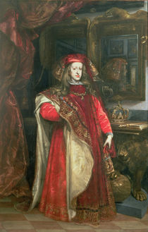King Charles II of Spain  by Don Juan Carreno de Miranda