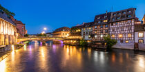 La Petite France in Straßburg bei Nacht by dieterich-fotografie