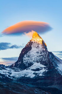 Matterhorn in der Schweiz bei Sonnenaufgang von dieterich-fotografie