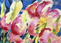 Tulpen abstrakt von Sonja Jannichsen