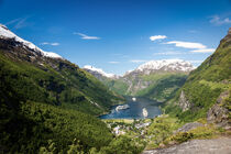 Skandinavien | Blick ins Tal, Trollstiegen von Cordula Maria Grahl
