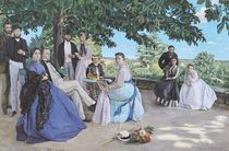 Family reunion by Jean Frederic Bazille