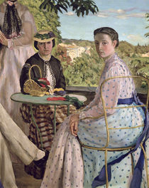 Family Reunion by Jean Frederic Bazille