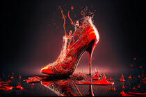 red high heels by Eugen Wais