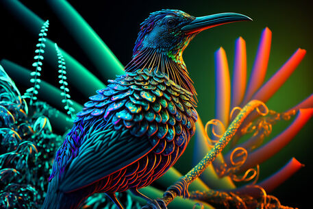 Colored-abstract-bird-b