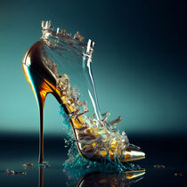 glass high heels by Eugen Wais