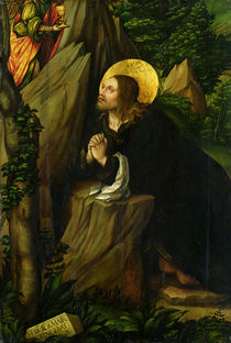 Christ on the Mount of Olives von Hans Burgkmair