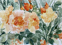 Orange Rosen von Sonja Jannichsen