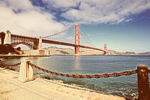 Golden Gate Bridge Vintage von Dominik Wigger
