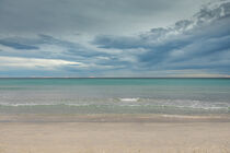 San Teodoro sand beach with turquoise sea water in Sadinia Italy von Bastian Linder