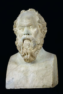 Bust of Socrates  by Lysippos