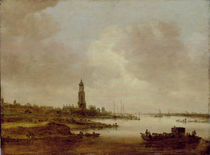 View from Rhenen  von Jan Josephsz. van Goyen