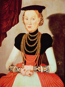 Portrait of a woman by Lucas the Younger Cranach