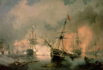 The Battle of Navarino von Ivan Konstantinovich Aivazovsky