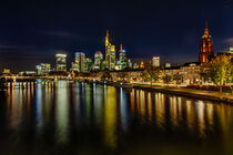 Frankfurt bei Nacht von Dirk Rüter