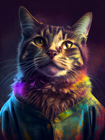 kitty cat by Vonda Vanissa