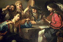 A Musical Gathering  by Valentin de Boulogne