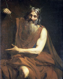 Moses with the Tablets of the Law von Valentin de Boulogne