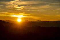 Sonnenuntergang in Kärnten von Stephan Zaun