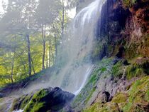 Uracher Wasserfall  by Renate Maget