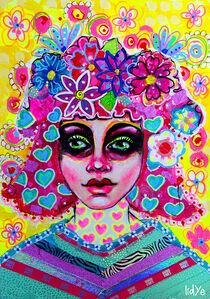Flower Woman by lidye