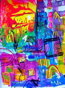 'Spontaneous colors' by lidye