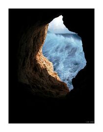 Sea cave by Lance Rann