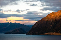 Bergsee bei Sonnenuntergang von pvphotography