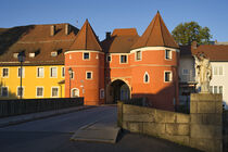 Das historische Biertor in Cham, Oberpfalz - The historic Biertor in Cham, Upper Palatinate von Susanne Fritzsche