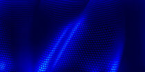 Blue Abstract Fabric Mesh Pattern Background von ravadineum