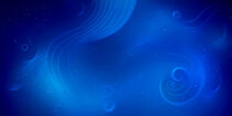 Blue Abstract Liquid Wave Lines And Swirls Background