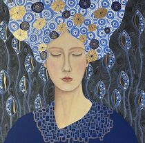 Blue Blossom Dream von Karin Welz-Spriestersbach