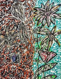 'Passion Flowers' by jontetheartist