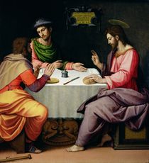 The Supper at Emmaus von Ridolfo Ghirlandaio
