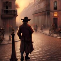 The Man in Paris by michael-schindler