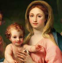 Madonna and Child with Two Angels von Anton Raphael Mengs