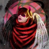 Yungblud-Devil and Angle by artbysuebaker