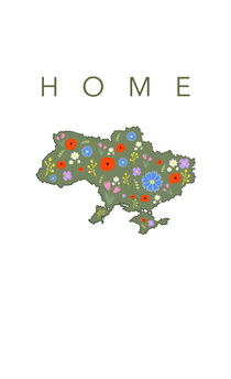 "Home Ukraine" von Yelyzaveta  Kushnirova