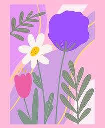 "Spring flowers" von Yelyzaveta  Kushnirova