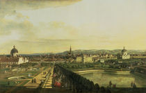 The Belvedere from Gesehen von Bernardo Bellotto
