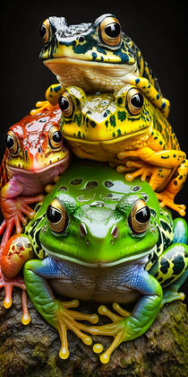 Crazy Frogs by Michael Mayr