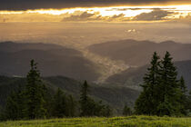 View from mount Belchen, Black Forest by Susanne Fritzsche