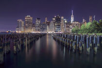 New York bei Nacht by Patrick Lohmüller