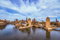 FRANCE : VIEW FROM BARRAGE VAUBAN - STRASBOURG by Michael Naegele